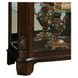 21429 Rich Deep Cherry Mantel Curio Cabinet