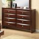 Ireland Espresso 8 Drawer Dresser