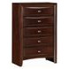 Ireland Espresso 5 Drawer Chest