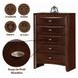 Ireland Espresso 5 Drawer Chest