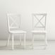 Eastern Tides Brushed White 3 Piece Dining Set