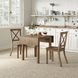 Eastern Tides Brushed Bisque 3 Piece Dining Set