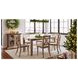 Eastern Tides Brushed Bisque Extendable Dining Table