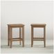 Eastern Tides Brushed Bisque Backless Counter Height Stool Set of 2