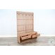 Cozy Luxe Natural Bench Hall Tree
