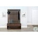 Eliza Haven Dark Brown 72" Hall Tree with Bench