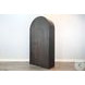 Whimora Black 42" Logan Arched Bookcase