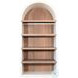 Golden Hearth White 42" Logan Arched Bookcase