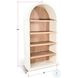 Golden Hearth White 42" Logan Arched Bookcase