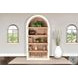 Golden Hearth White 42" Logan Arched Bookcase
