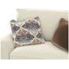 Alden Linen Upholstered Chair and A Half with Pillows