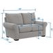 Alden Stone 72" Loveseat