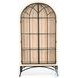 Archella Off White 2 Glass Door Display Cabinet