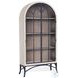 Archella Off White 2 Glass Door Display Cabinet