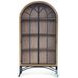 Hearthwood Haven Natural 2 Glass Door Display Cabinet