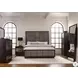 Durango Smoked Peppercorn Queen Upholstered Panel Bed