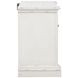 McKinney Vintage White 2 Drawer Nightstand with USB Charging
