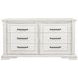 McKinney Vintage White Panel Bedroom Set