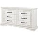 McKinney Vintage White Panel Bedroom Set