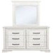 McKinney Vintage White Panel Bedroom Set