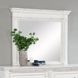 McKinney Vintage White Rectangular Dresser Mirror