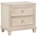 Pembroke Washed Oak and Cream Upholstered Panel Bedroom Set