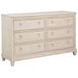 Pembroke Washed Oak and Cream Upholstered Panel Bedroom Set