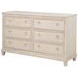 Pembroke Washed Oak and Cream Upholstered Panel Bedroom Set