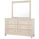 Pembroke Washed Oak and Cream Upholstered Panel Bedroom Set