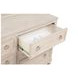 Pembroke Washed Oak 6 Drawer Dresser with Mirror