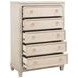 Pembroke Washed Oak and Cream Upholstered Panel Bedroom Set