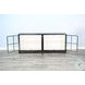 Maple Haze Black Ryan Industrial 4 Door Long Accent Cabinet