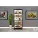 Autumn Echo Black Ryan Tail 3 Drawer Display Cabinet