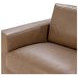 Donovan Burnished Tan Leather 94" Sofa