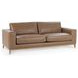 Donovan Burnished Tan Leather 94" Sofa