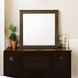 Merrilee Oak Rectangular Dresser Mirror