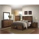 Merrilee Oak Rectangular Dresser Mirror