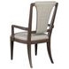 Verbatim Beige Performance Fabric Arm Chair with Nailhead Trim