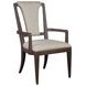 Verbatim Beige Performance Fabric Arm Chair with Nailhead Trim