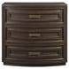 Verbatim Dark Brown 3 Drawer Hall Chest