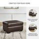 Santorine Dark Brown Ottoman