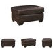 Santorine Dark Brown Ottoman