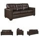 Santorine Dark Brown Queen Sofa Sleeper