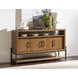Midland Warm Amber 4 Door Sideboard