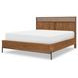 Midland Warm Amber Panel Bedroom Set