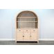 Liz Bergen Oak 3 Door Bar Hutch