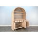 Liz Bergen Oak 3 Door Bar Hutch