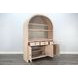 Liz Bergen Oak 3 Door Bar Hutch