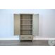 Clean Slate Gray 2 Door Storage Cabinet