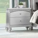 Maverick Platinum 2 Drawer Nightstand